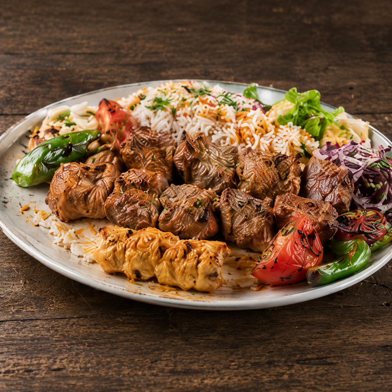 Lamb Shish & Lamb Kofte