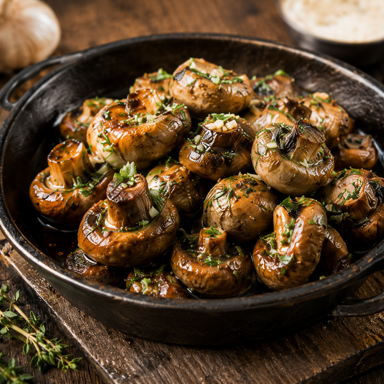 Garlic Mushroom