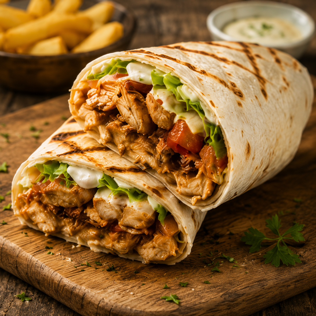 Chicken Kebab Wrap