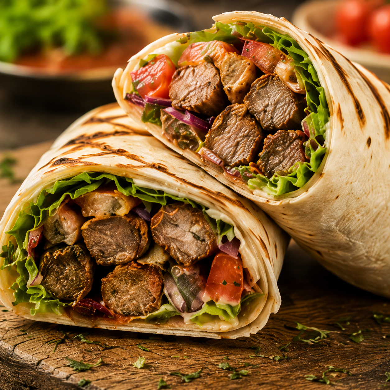 Lamb Kofte Wrap
