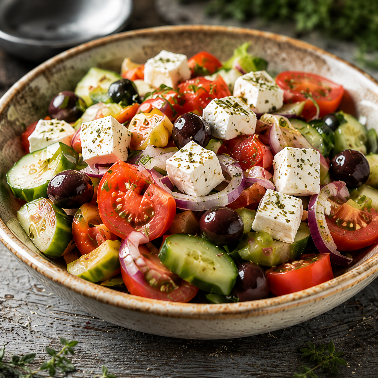 Turkish Feta Salad