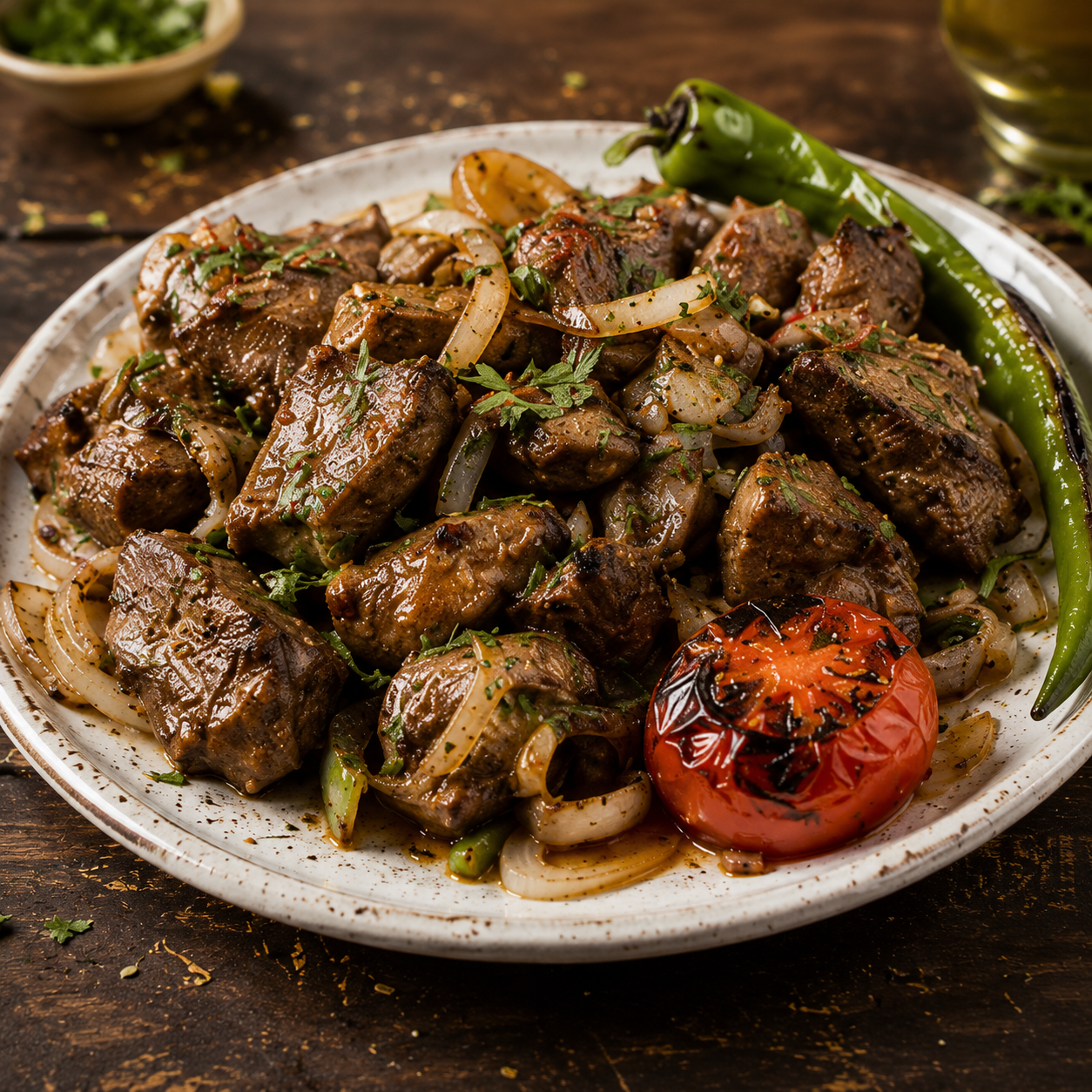 Lamb Liver Main Course