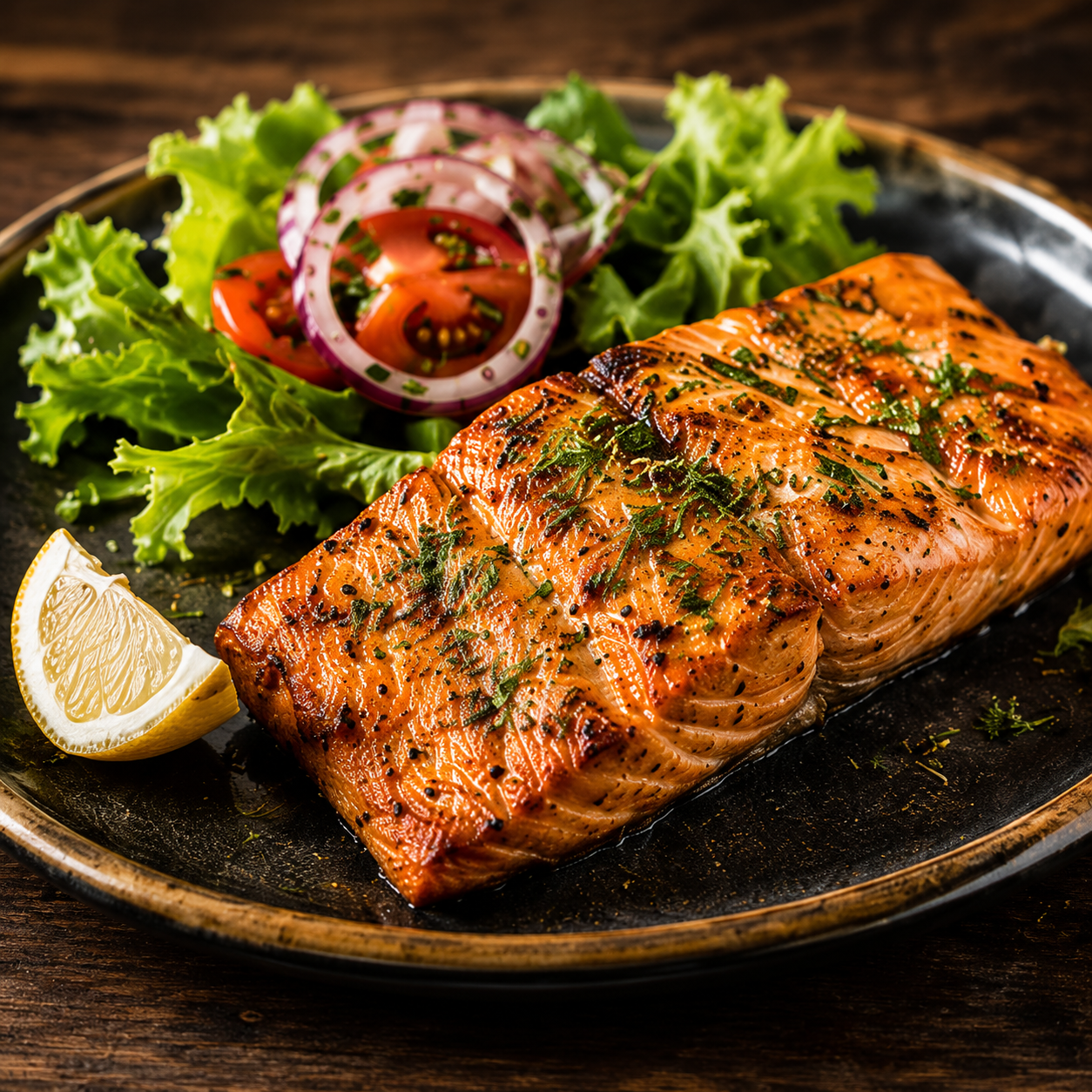 Grilled Salmon