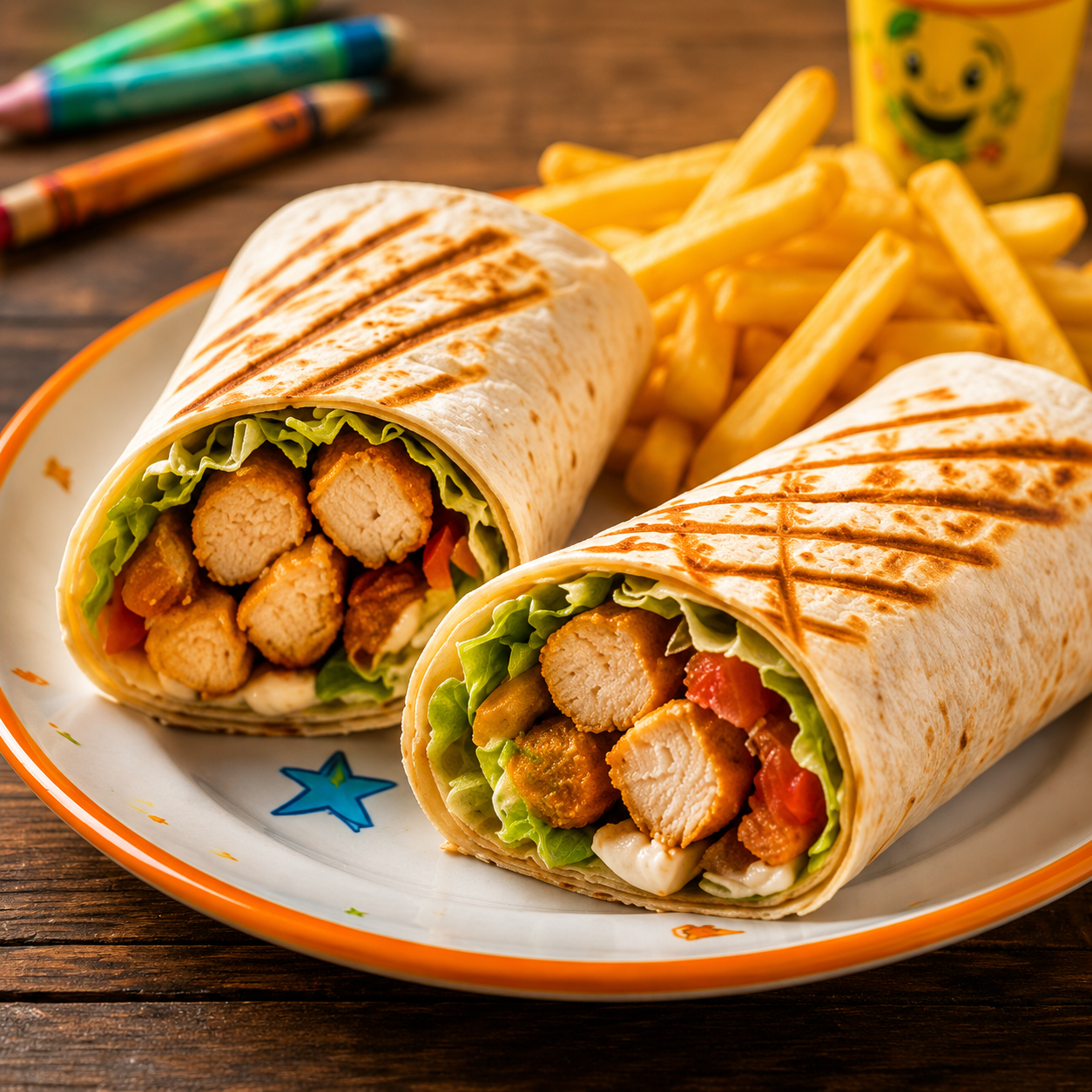Chicken Wrap (Kids)
