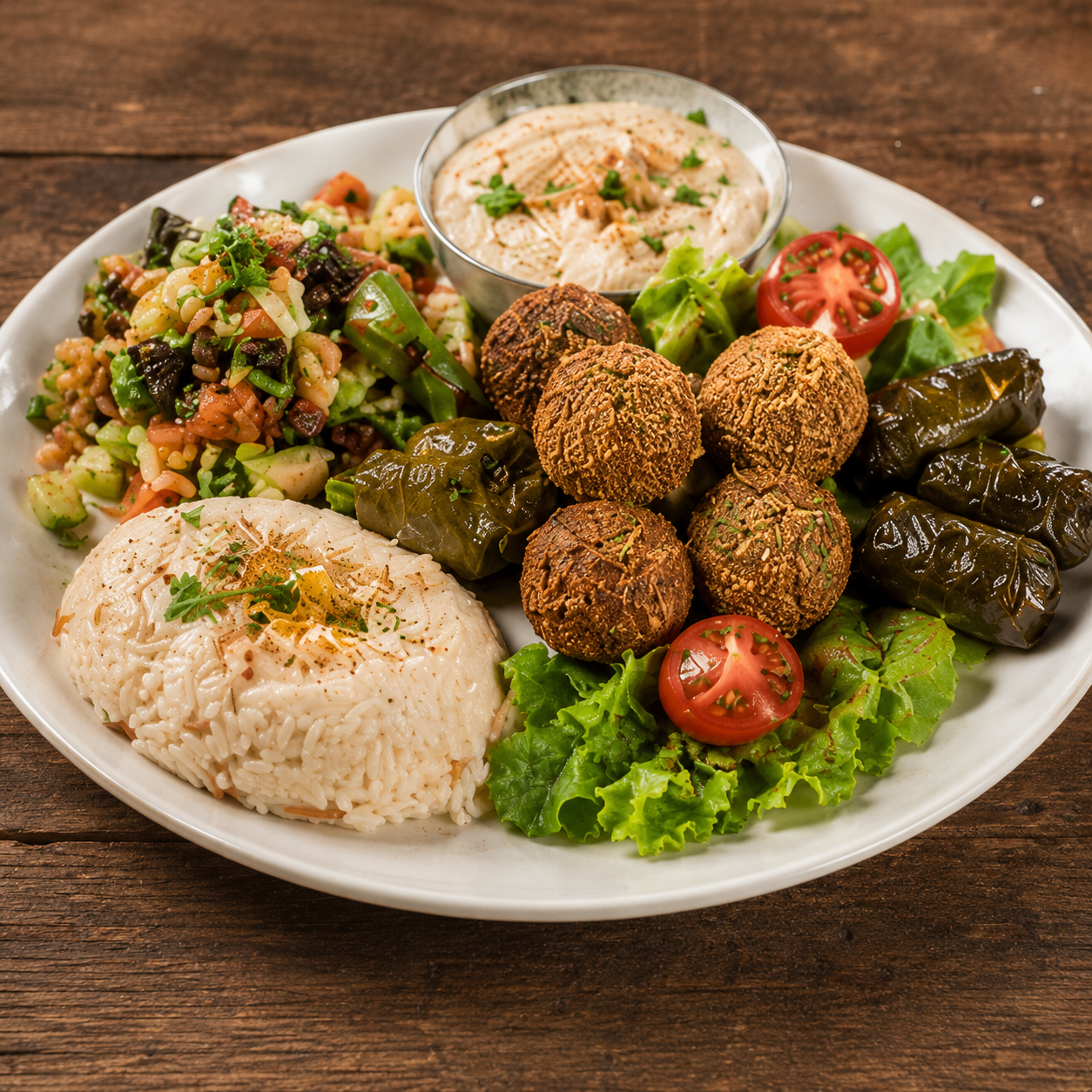 Mixed Vegetarian Platter
